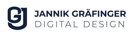 Textlogo dunkelblau - Jannik Gräfinger Digital Design